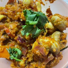 A picture of Kaju khumb makhana.