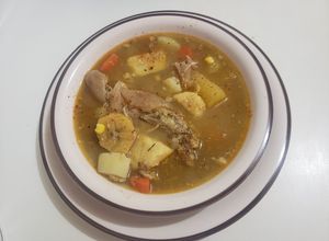 Una foto de Sancocho de rabo de 🐷