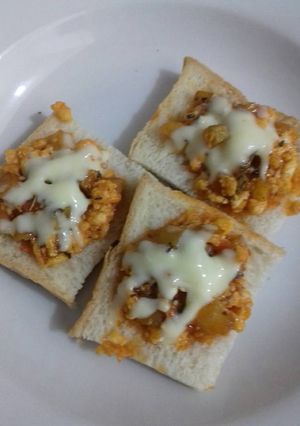 Foto resep Pizza roti tawar