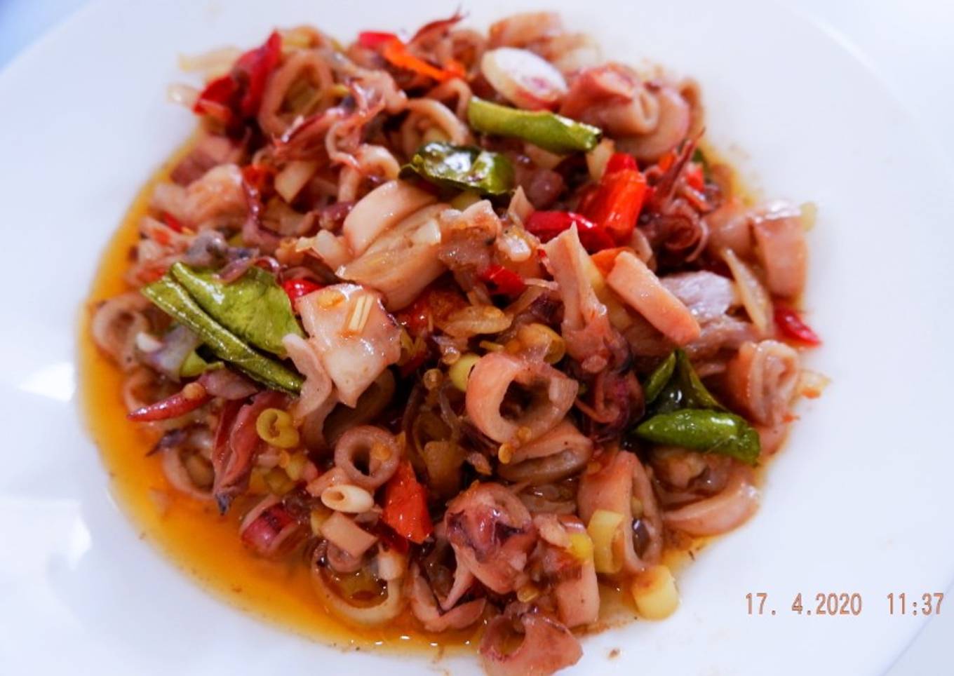Cumi Sambel Kecombrang
