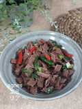 Oseng Kulit Singkong (Dage)