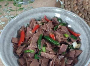 Foto resep Oseng Kulit Singkong (Dage)