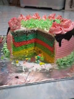 Foto resep Rainbow Cake