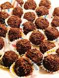 Trufas de chocolate y licor😍
