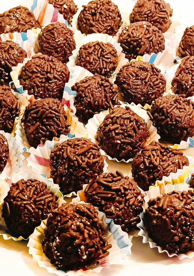 Una foto de Trufas de chocolate y licor😍