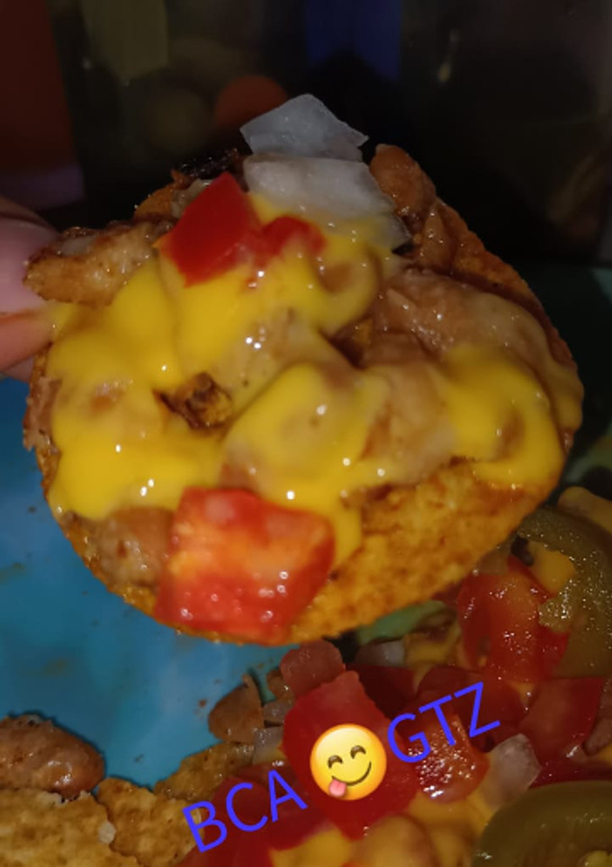 Una foto de Nachos estilo Blanca