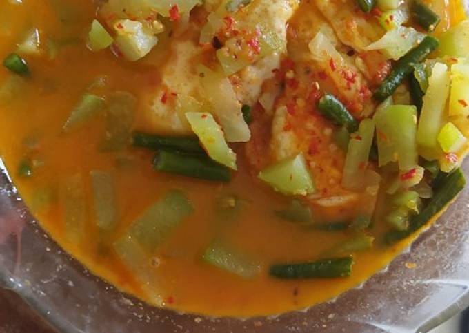 Cara Membuat Sayur labu ceplok Kekinian