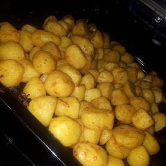 A picture of Baked potatoes.
