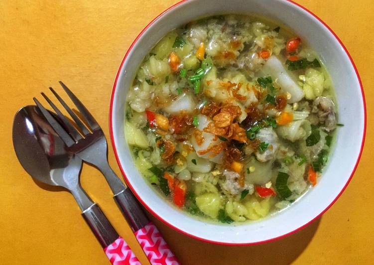 Cara Gampang Membuat Sup Keladi Putih Enak dan Antiribet
