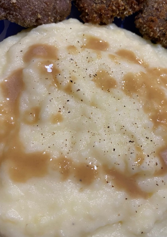 Una foto de Puré de patatas