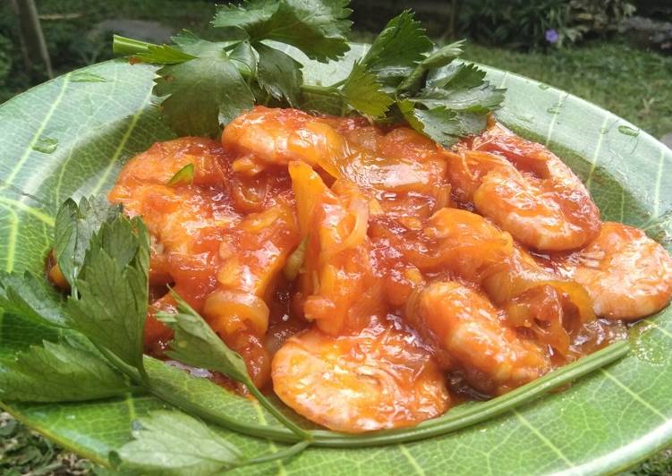 Resep Udang Asam Manis yang mudah