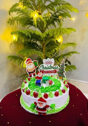 क्रिसमस केक(Christmas cake recipe in Hindi) रेसिपी मुख्य फोटो