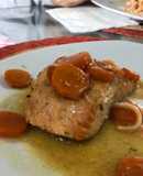 Salmón en salsa de cítricos