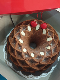 Foto resep Cappucino butter cake (+ Almond)