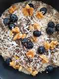 Avena con leche de coco y stevia