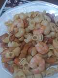 Tiburones con gambas y níscalos !!