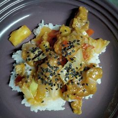 A picture of Sweet and Sour Pork.