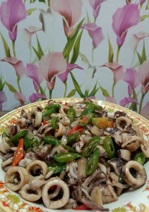 Foto resep Cumi Cabe Ijo homemade