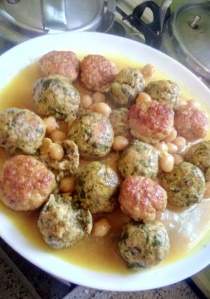 صورة لوصفة كرات السلق بالدجاج