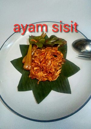 Foto resep # ayam sisit bali #