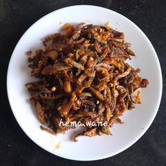 A picture of Spiny gourd(Kakrol) garlic fry.
