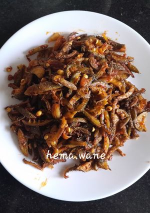 A picture of Spiny gourd(Kakrol) garlic fry.