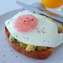 A picture of Avocado & Egg on Toast.