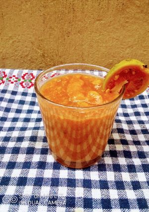 A picture of Papayaguava Smoothie.