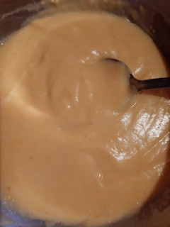 Una foto de Crema pastelera sin maicena