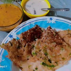 A picture of Rava dosa.
