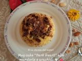 Mug cake "Dark Heart" alle mandorle e arachidi 🍵🍫