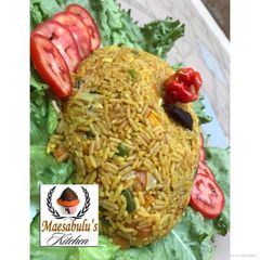 A picture of Turmeric thai rice.