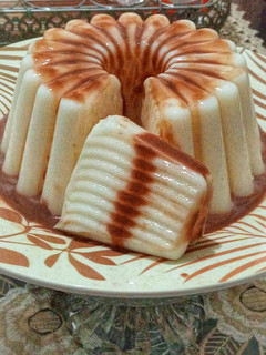 Foto resep Puding Susu Nutrijel (Vla Cokelat)