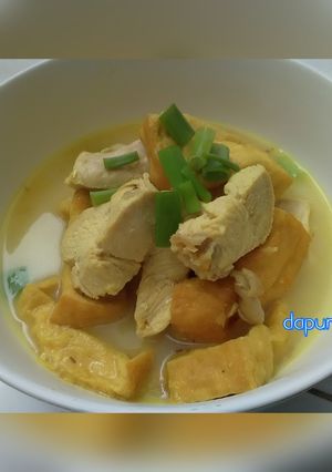 Foto resep Kare ayam dan tahu