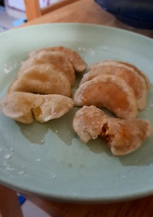 Foto resep Cireng isi ayam pedas dan keju