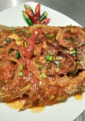 Foto resep Gurami saus padang