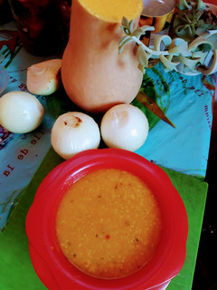 Una foto de Sopa de choclo