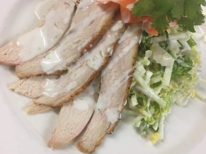 Recipe Cesar Salad with Cesar Dressing #saladcontest the Delicious You can take Joss in your mouth