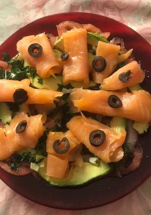 Una foto de SALMÓN PREPARADO ©