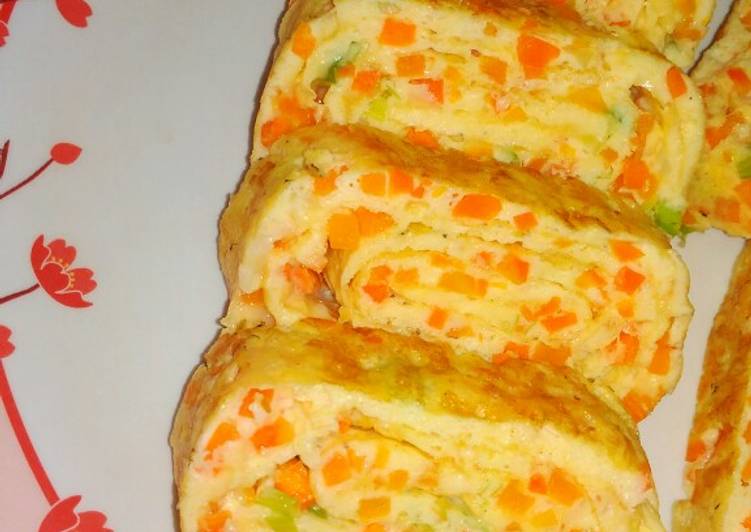 Telur gulung korea (Gyeran mari)