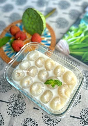 Hình của món Khúc Bạch Vải.