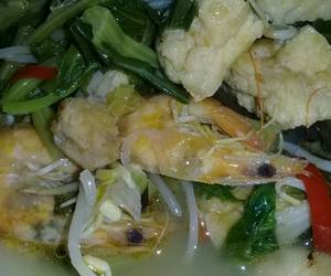 Resep mudah Tumis Udang Tahu Mantul Banget