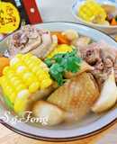 肉骨茶玉米雞湯