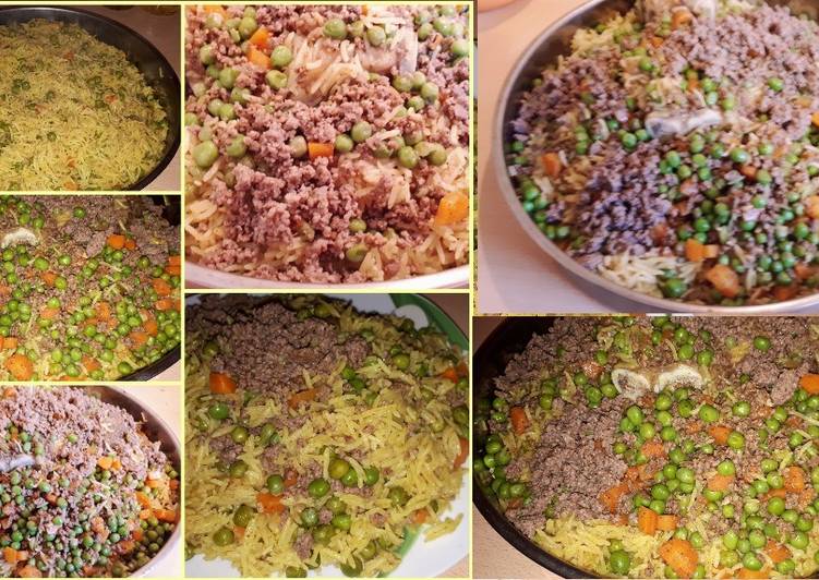 رز ببازيلا مع الجزر
