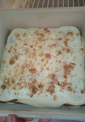 Una foto de Lemon torta!! (Cómo la chocotorta pero de limón 🍋)