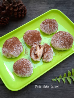 Foto resep Mochi Wafer Caramel