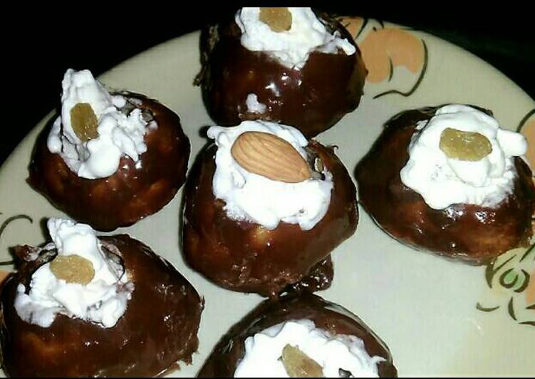 Recipe of Homemade Chocolaty GolGappe