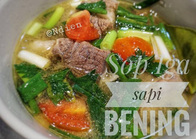 Sop Iga Sapi Makyuss