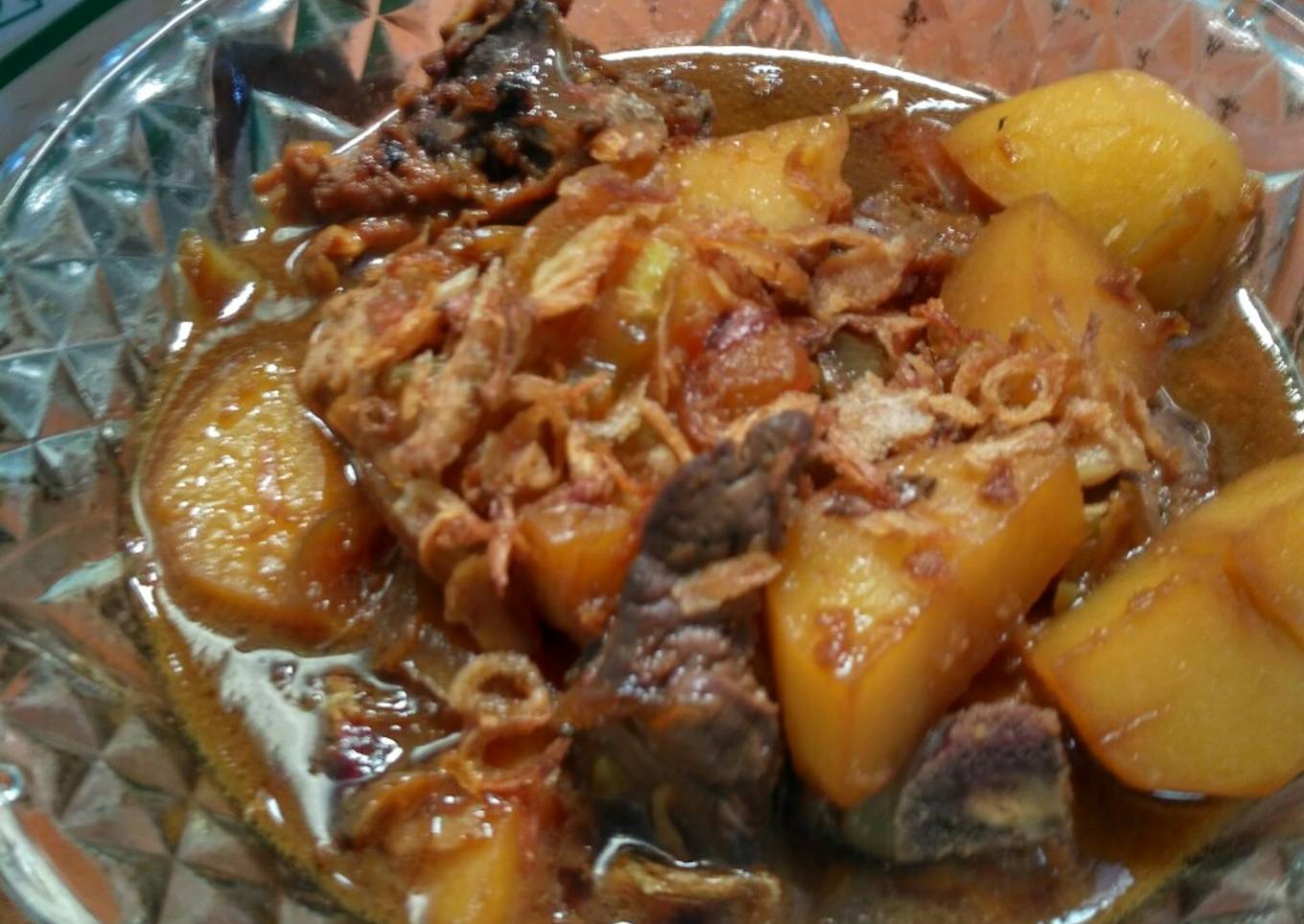 Semur ayam ati kentang anti ribet
