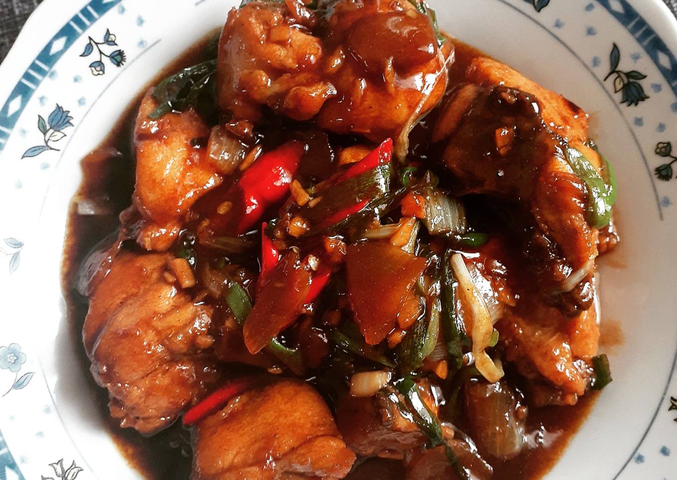 Ayam Goreng Saus Inggris